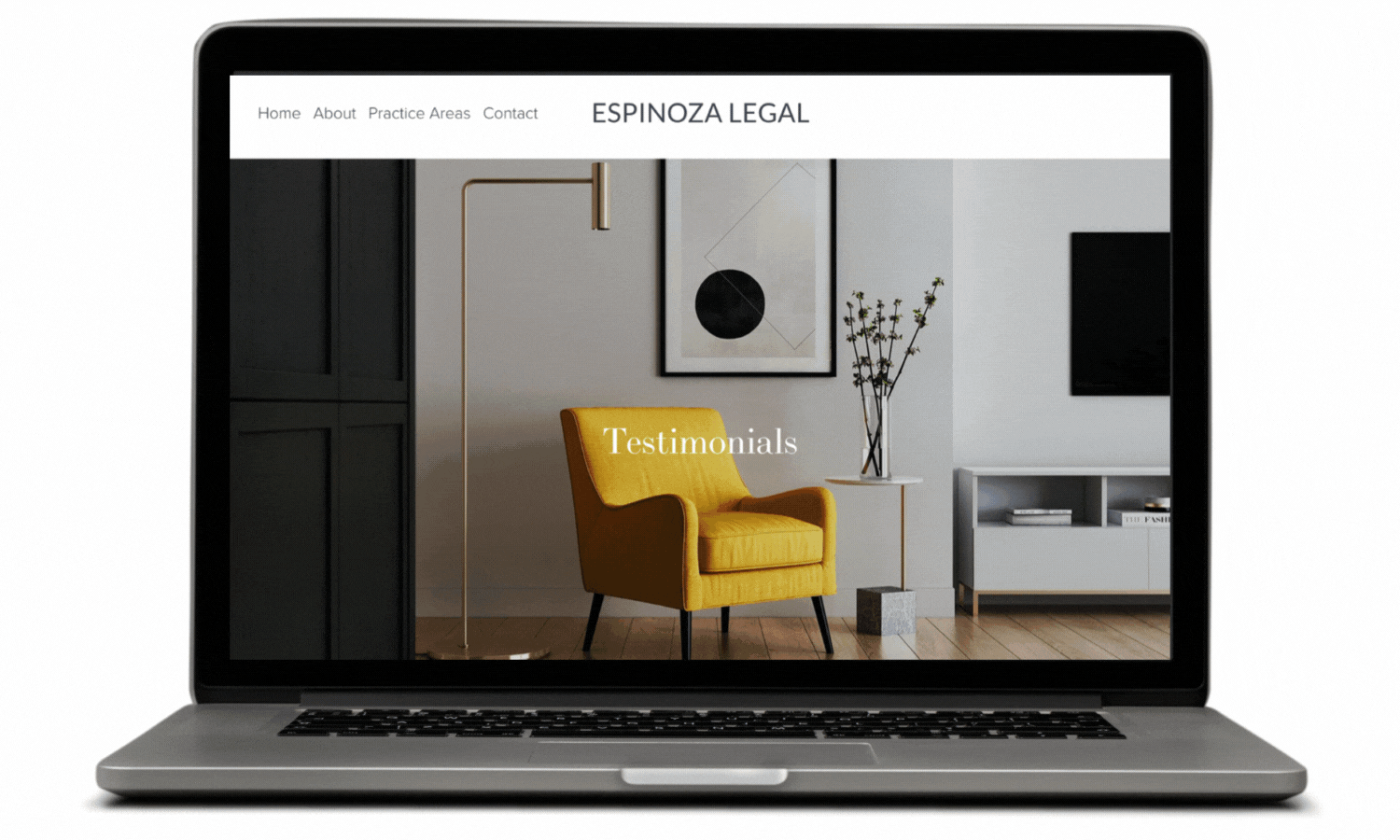 web design header