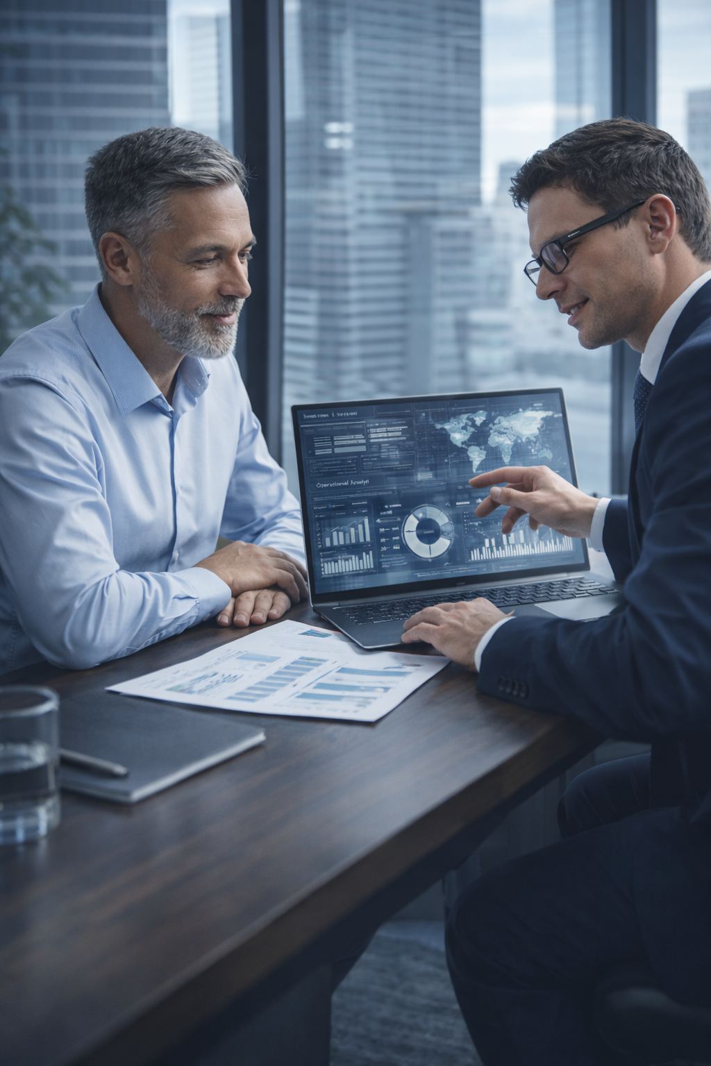 At Pilgrim Consulting & Design, AI-driven audits are positioned as a strategic advisory capability, not a product or toolset.