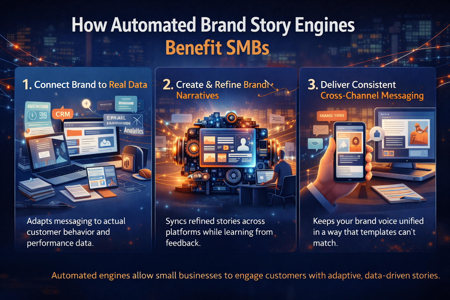 When a region behaves differently, the language adapts without fragmenting the brand.